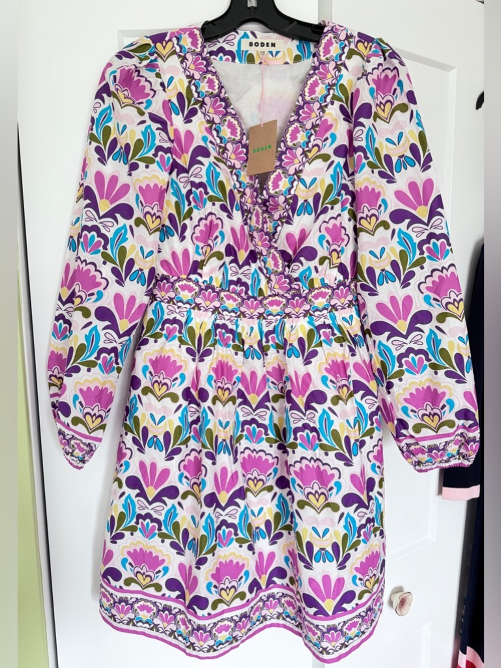 🏷️ New with tags Boden Mya dress size 
2 cotton mini
